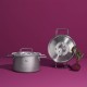 ΗΜΙΧΥΤΡΑ FISSLER PURE METAL LID 8612424000 (24CM / 3.9LT / INOX)